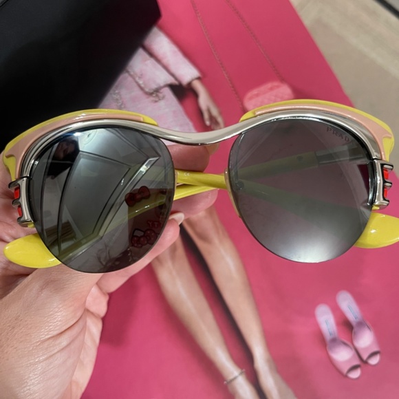 Prada Wayfarer Tinted Sunglasses - Picture 2 of 6